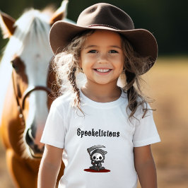 Cute Spookelicious Halloween Grim Reaper T Shirt