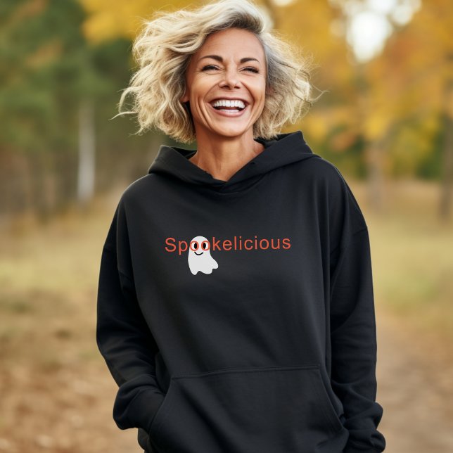 Cute Spookelicious Öga Glasses Smiling Ghost T Shirt (Skapare uppladdad)