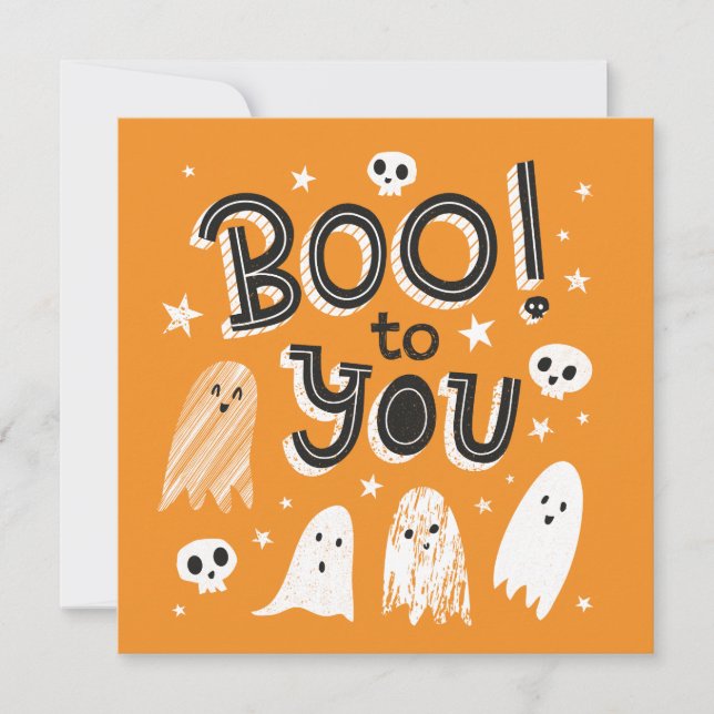 Cute Spooky Boo till dig (Framsida)