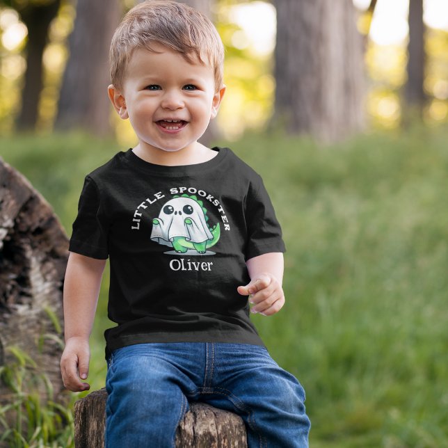 Cute, Spooky Dinosaur, eget namn, Halloween T Shirt (Skapare uppladdad)
