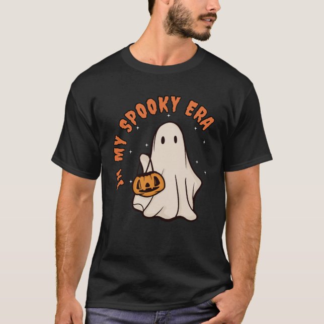 Cute Spooky Ghost Era T Shirt (Framsida)