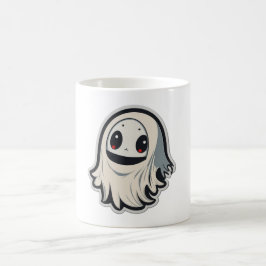 Cute Spooky Ghost Kaffemugg