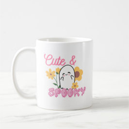 Cute & Spooky Ghost Kaffemugg