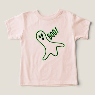 Cute Spooky Ghost Småbarn Kids Boy Halloween T Shirt