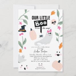 Cute Spooky | Halloween Baby Shower Inbjudningar