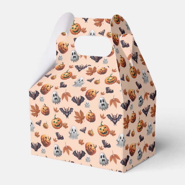 Cute Spooky Halloween Fall Presentaskar (Framsidan Sidan)