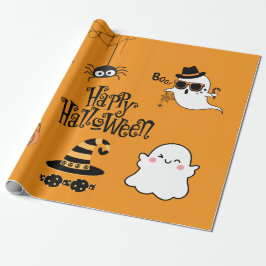 Cute & Spooky Halloween Presentpapper