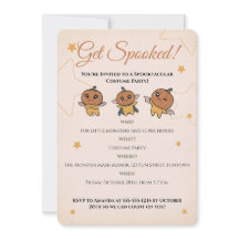 Cute Spooky Halloween Pumpkin Costume Party