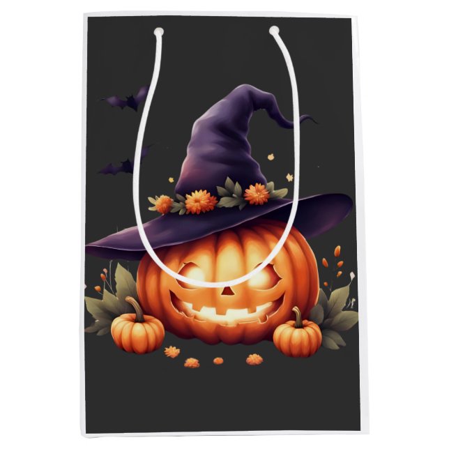 Cute Spooky Halloween Sticker - Pumpkin (Framsidan)