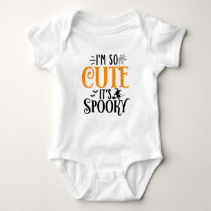 Cute Spooky Halloween T-Shirt Småbarn