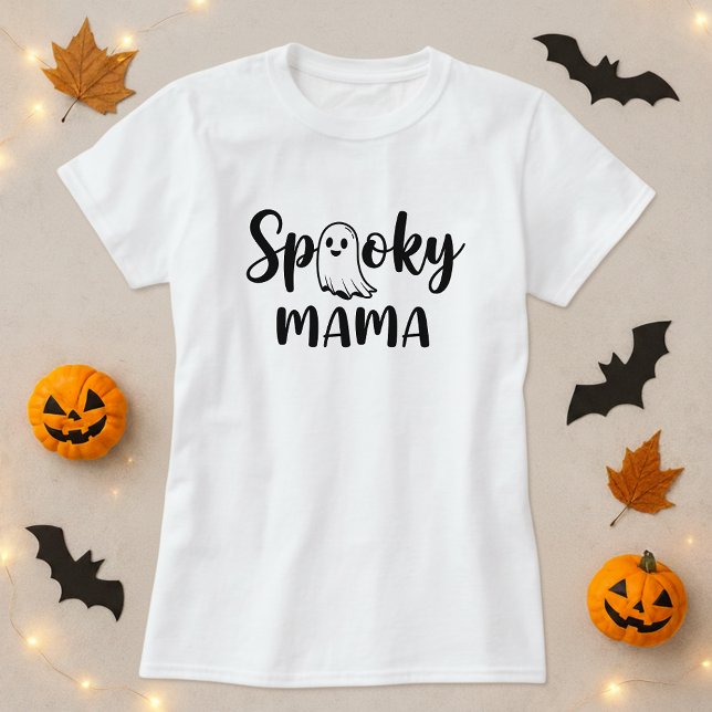 Cute Spooky Mamma Halloween T Shirt (Skapare uppladdad)