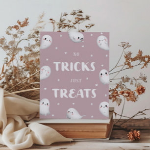 Cute Spooky One Halloween Bus eller godis Poster
