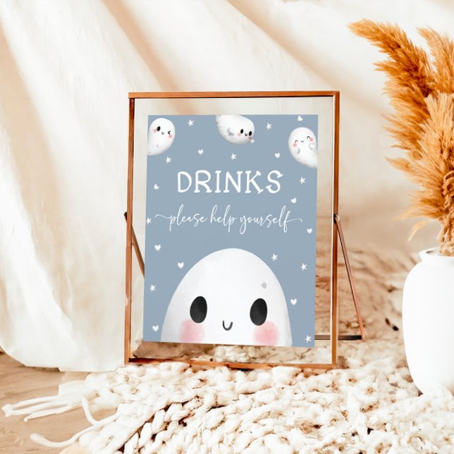 Cute Spooky One Halloween Drinks Sign Poster (Skapare uppladdad)