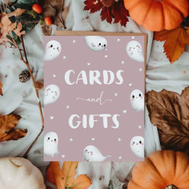 Cute Spooky one Halloween-kort och presentkort Poster