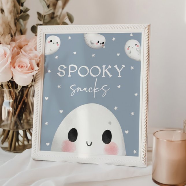 Cute Spooky One Halloween Snacks-tecken Poster (Skapare uppladdad)