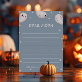 Cute Spooky One Halloween Time Capsule Card Inbjudningar
