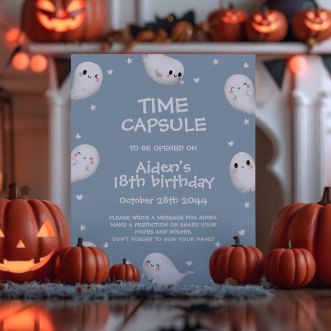 Cute Spooky One Halloween Time Capsule-tecken Poster (Skapare uppladdad)