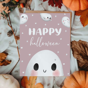 Cute Spooky One Happy halloween-tecken Poster