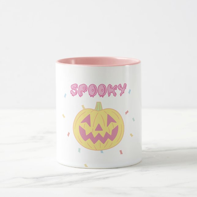 Cute Spooky Pumpkin Mugg (Center)