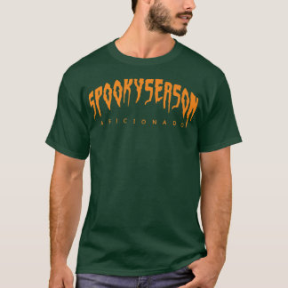 Cute Spooky Season Aficionado Scary Funny Adsible T Shirt