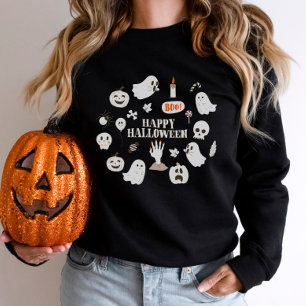 Cute Spooky Season Pumpkin Halloween T Shirt