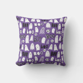 Cute Spooky Spöken, Döskallar och Boo Kudde