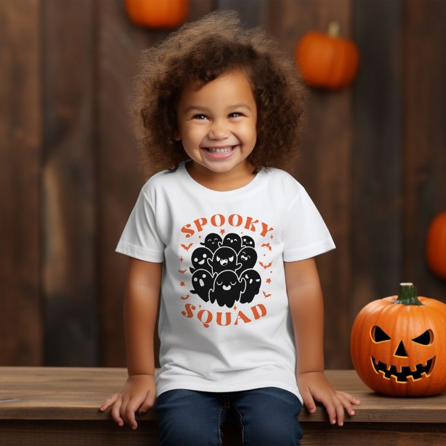 Cute Spooky Squad Halloween T Shirt (Skapare uppladdad)