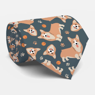 Cute Sport Corgi Mönster Slips