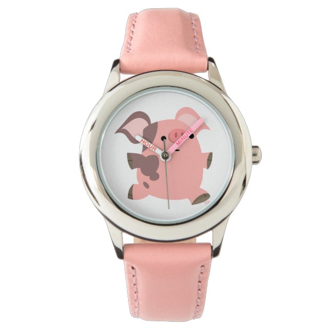 Cute Sporty Tecknad Gris Watch Armbandsur (Framsida)
