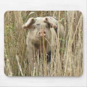 Cute Spotty Gris Mousepad Musmatta