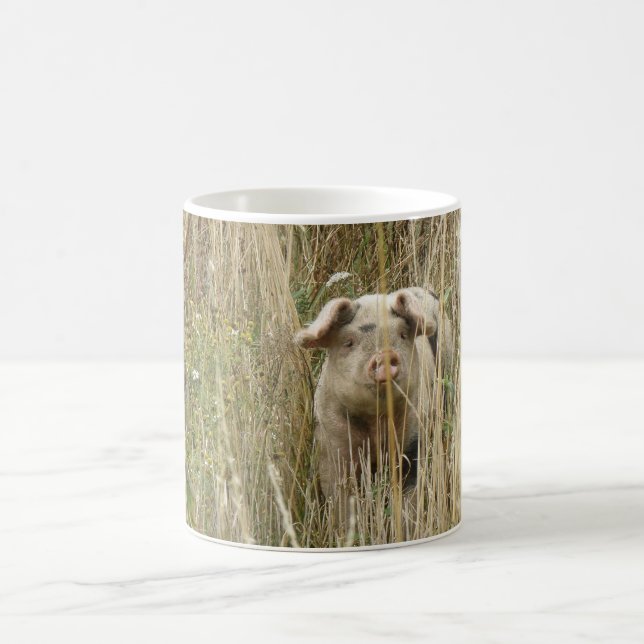 Cute Spotty Gris Mugg (Center)