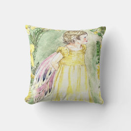 Cute Spring Fairy Cushion Kudde