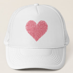 Cute Sprinkle Heart Baby Sprinkle Keps