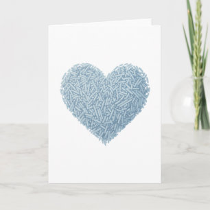 Cute Sprinkle Heart Baby Sprinkle Kort