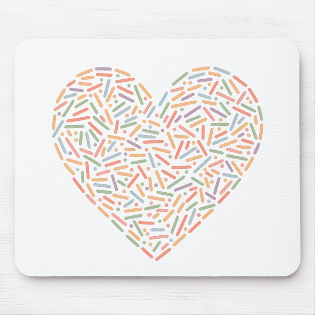 Cute Sprinkle Heart | Baby Sprinkle Musmatta (Framsidan)