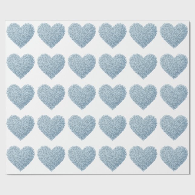 Cute Sprinkle Heart | Baby Sprinkle Presentpapper (Platt)