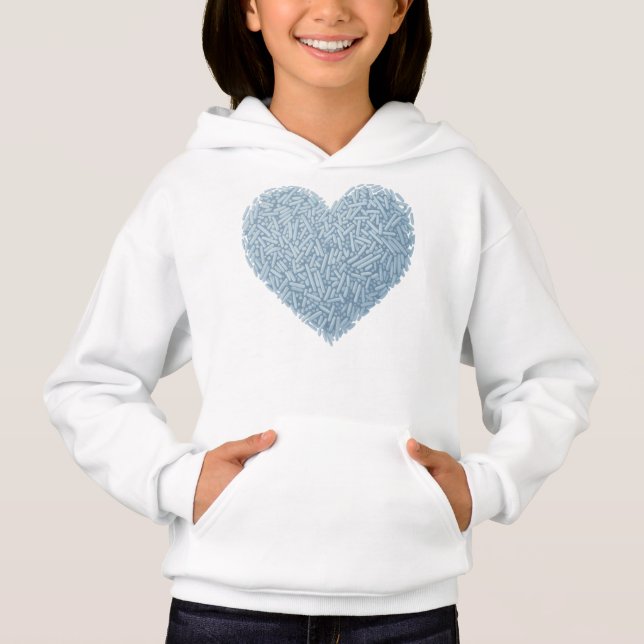 Cute Sprinkle Heart | Baby Sprinkle T Shirt (Framsida)