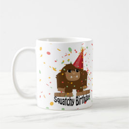 Cute Squatchy Birthday Bigfoot Kaffemugg