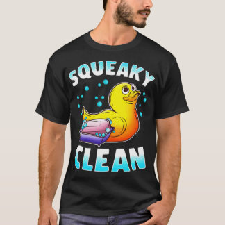 Cute Squeaky Clean Rubber Anka Bath Time Anka 0957 T Shirt