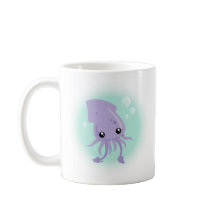Cute Squid Coffee Mugg