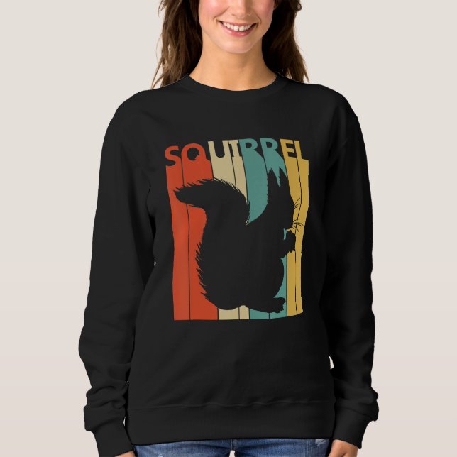 Cute Squirrel Animal T Shirt (Framsida)