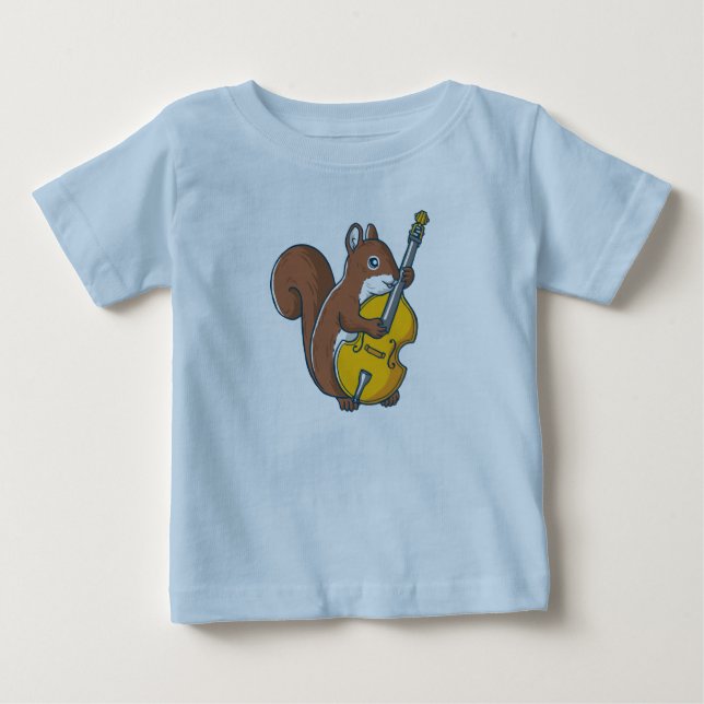 Cute Squirrel-barn till skjorta T Shirt (Framsida)