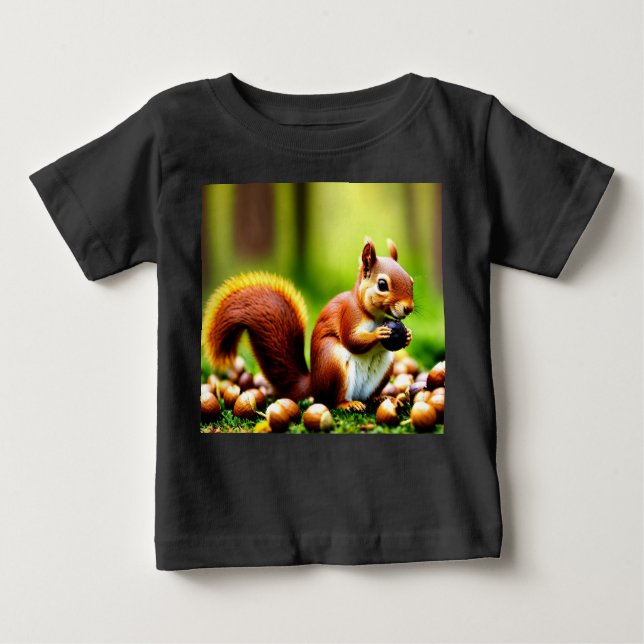 Cute Squirrel Edition T Shirt (Framsida)