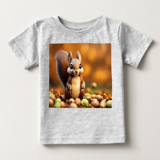 Cute Squirrel Edition T Shirt (Framsida)