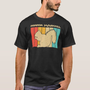 Cute Squirrel för kvinnor i Mamma Squirrel Pet Rod T Shirt