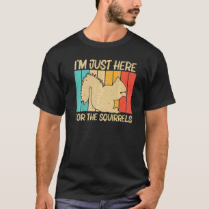 Cute Squirrel För manar Women Squirrel Pet Rodent T Shirt