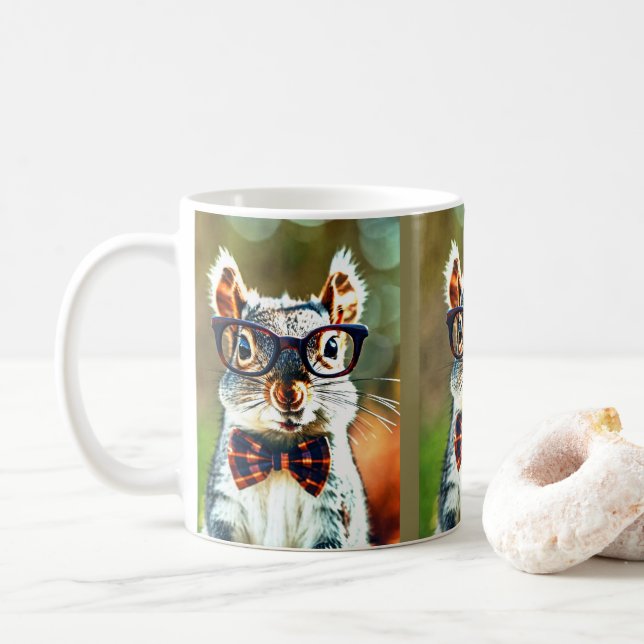 Cute Squirrel Kaffemugg (Med munk)
