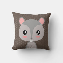 Cute Squirrel Kudde