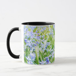 Cute Squirrel med Vild Flowers - Naturinspirerad Mugg