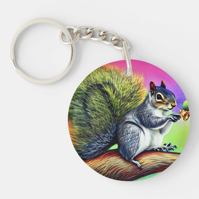 Cute Squirrel på Gren-47563 (Framsidan)